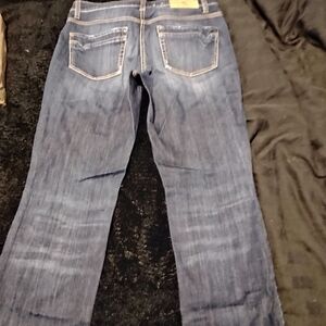 Blue Boot Cut Jeans